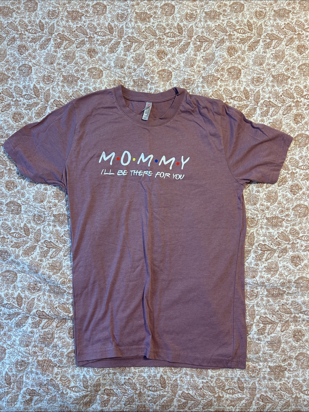 Mommy 'I'll Be There For You' Graphic Tee - Purple